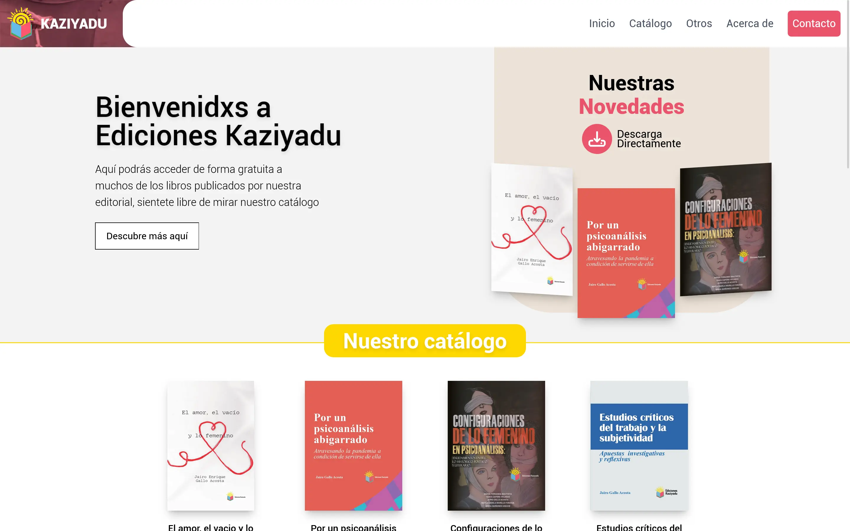 EDICIONES KAZIYADU screenshot